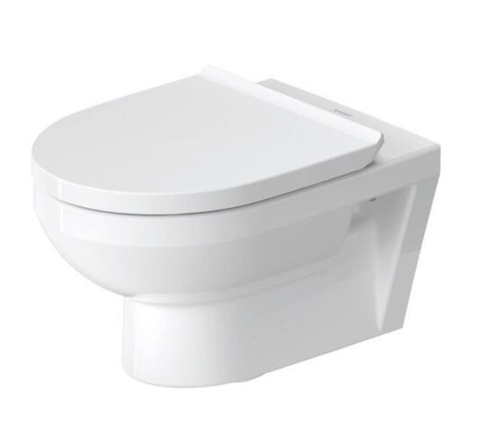 Duravit No.1 Rimless Wall Mounted Toilet - White