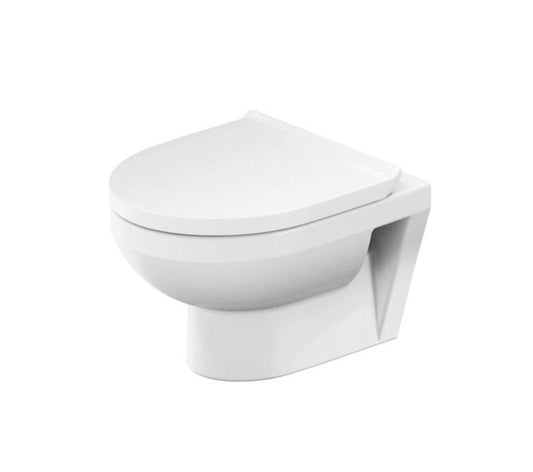 Duravit No.1 Compact Wall Mounted Toilet - White