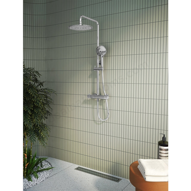 Vitra Aquaheat Bliss 250 Shower Column - Chrome