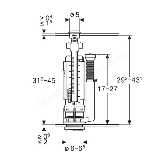 Geberit flush valve type 290