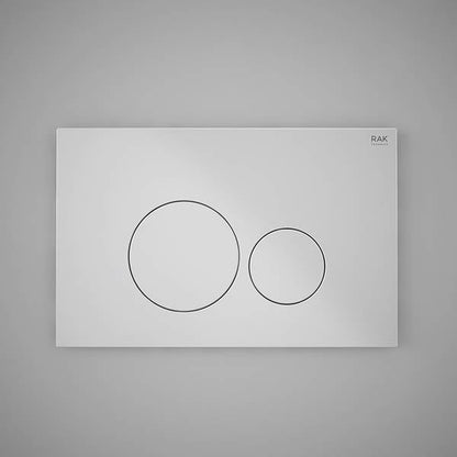 RAK-Ecofix Rectangular Plate With Round Flush Push Button