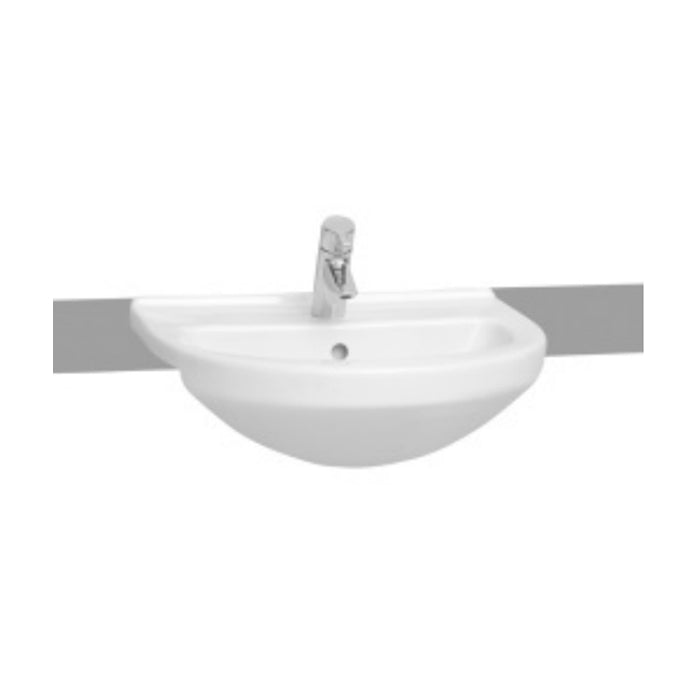 Vitra S50 55cm Semi Recess Basin 1TH