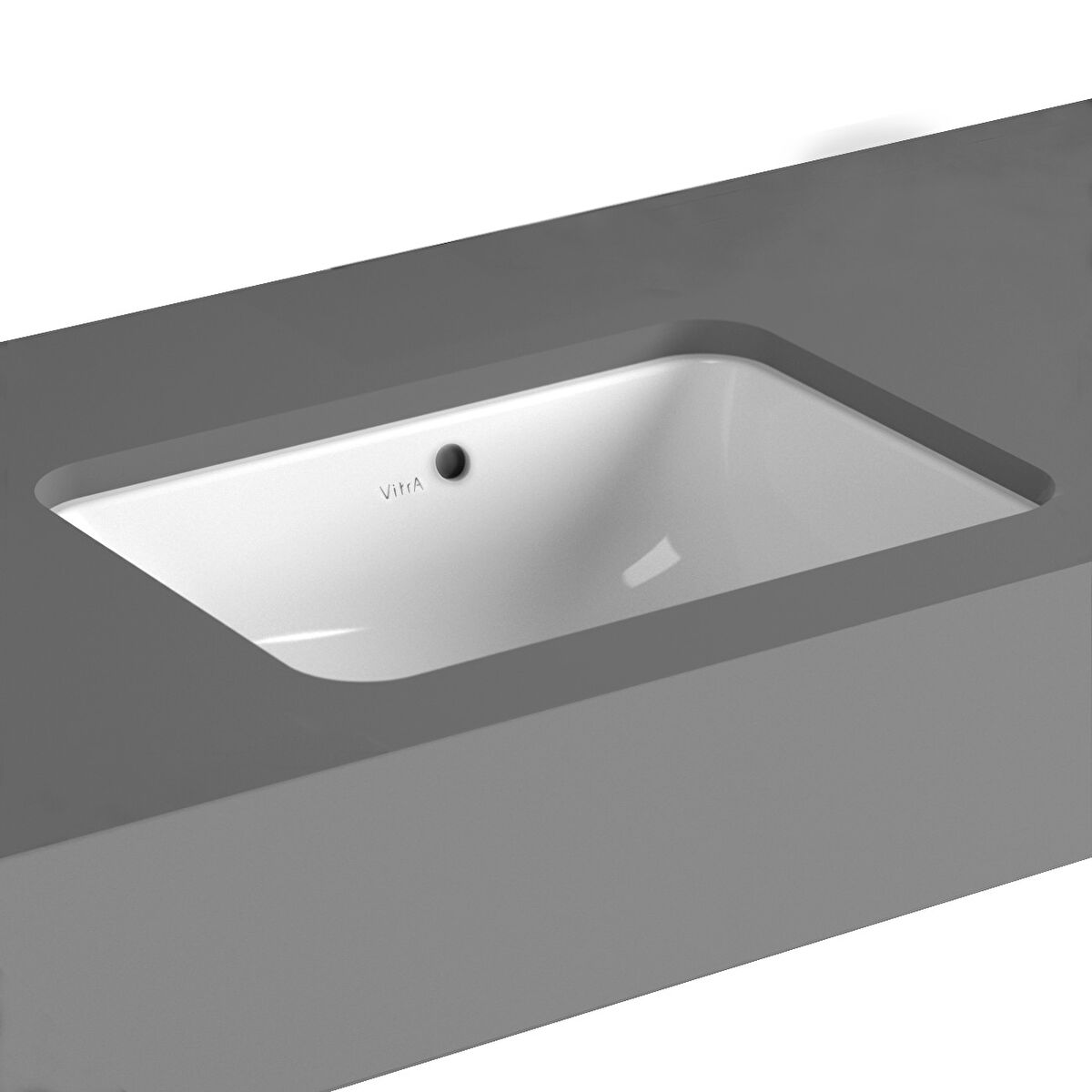 Vitra S20 Undercounter basin Without Tap Hole