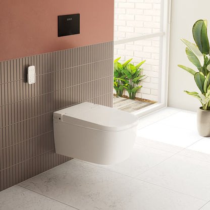 Vitra V-care 380mm wall hung Shower Toilet