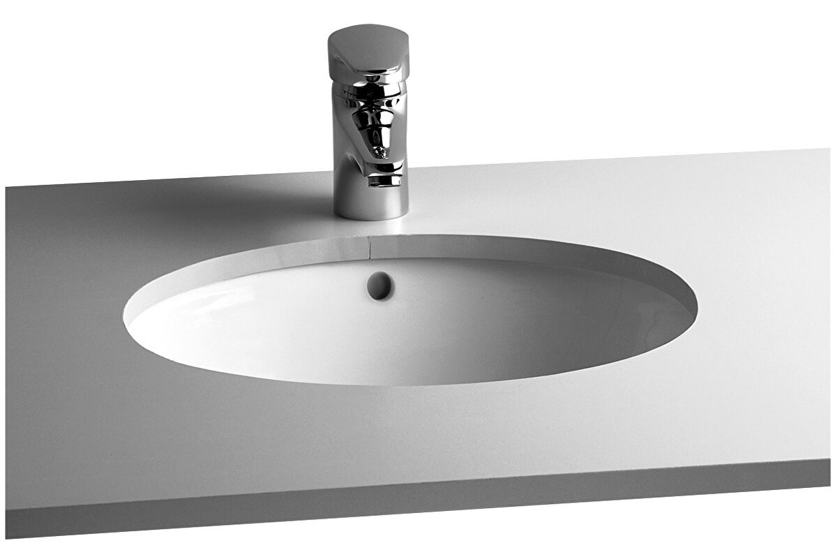 Vitra S20 Undercounter basin Without Tap Hole