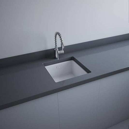 RAK Gourmet Kitchen Sink 6 Square Over/Under Counter