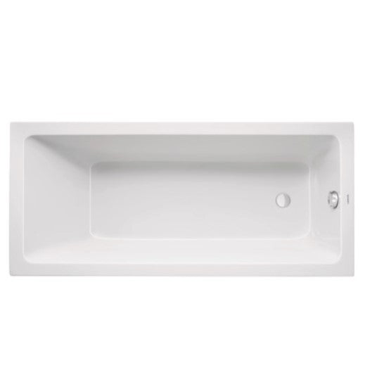 Duravit No.1 Rectangular Single Ended Bath - White