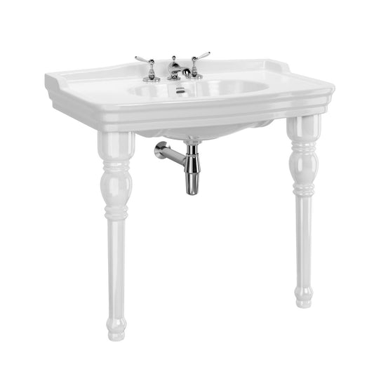 Imperial Regent console 1000mm Basin and Ceramic Legs