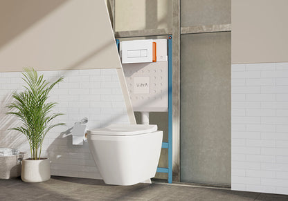 Vitra V-Fix Core 112cm height Frame for wall hung toilet