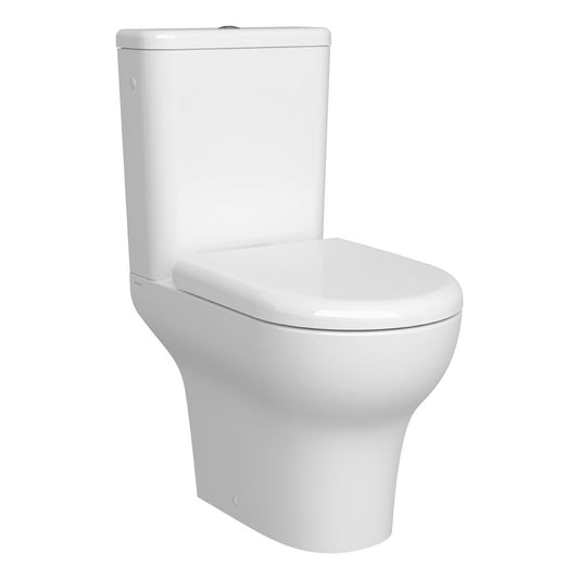 Vitra Zentrum Close Coupled WC - Open-Back, Rim-ex