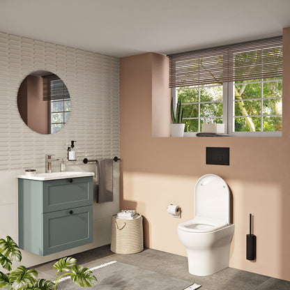 Vitra Zentrum Smoothflush Back-To-Wall WC