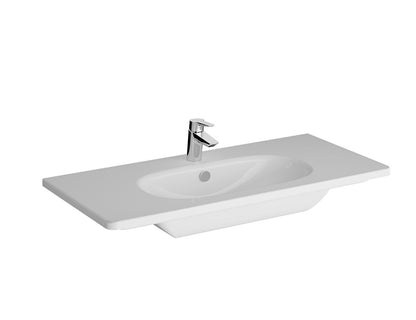 Vitra Zentrum Vanity Basin with overflow hole 1TH