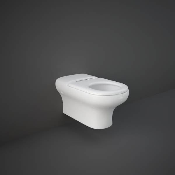 RAK-Compact Deluxe Rimless Wall Hung WC