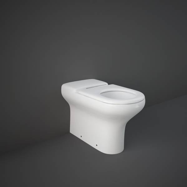 RAK-Compact 750mm Extended Rimless Back to Wall WC