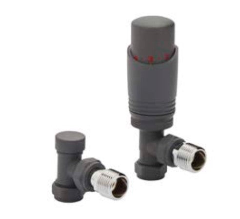 Kartell Design Twin Thermostatic Radiator Valve Pack