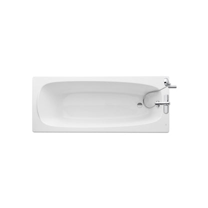 Roca Malaga 1700 x 700 Single Ended Bath 2TH White