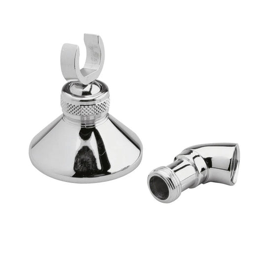 Nuie Wall Bracket & Elbow Chrome plated brass