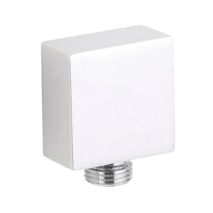 Nuie Square Outlet Elbow Chrome plated brass