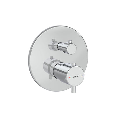 Vitra AquaHeat Round Thermostatic Bath/Shower Mixer