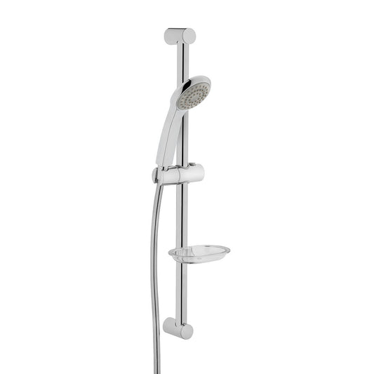 Vitra Solo C Handshower With Slide Rail, Chrome