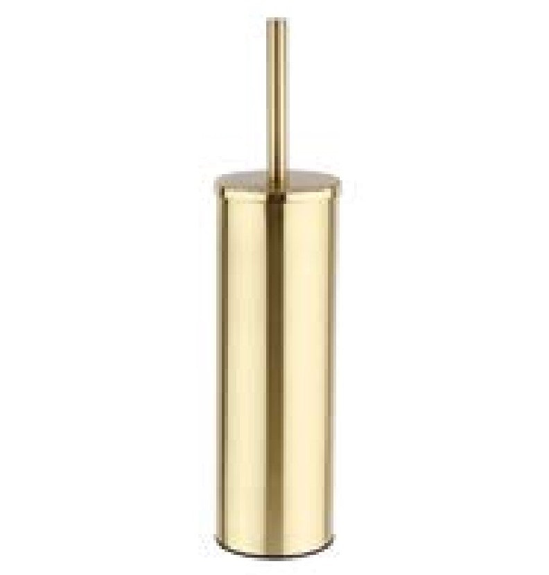 Kartell Ottone wall mounted toilet brush Brushed Brass