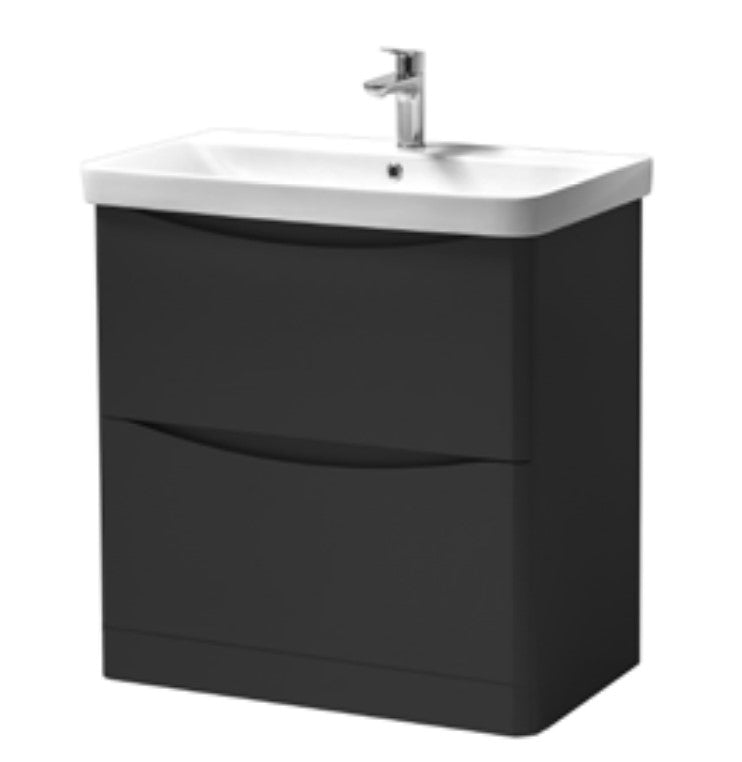 Kartell Arc 800 x 460mm Floor Standing Unit with Basin