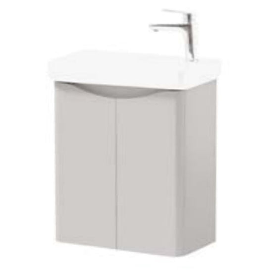 Kartell Arc 500 x 290mm Wall Mounted Cloak Unit with Basin