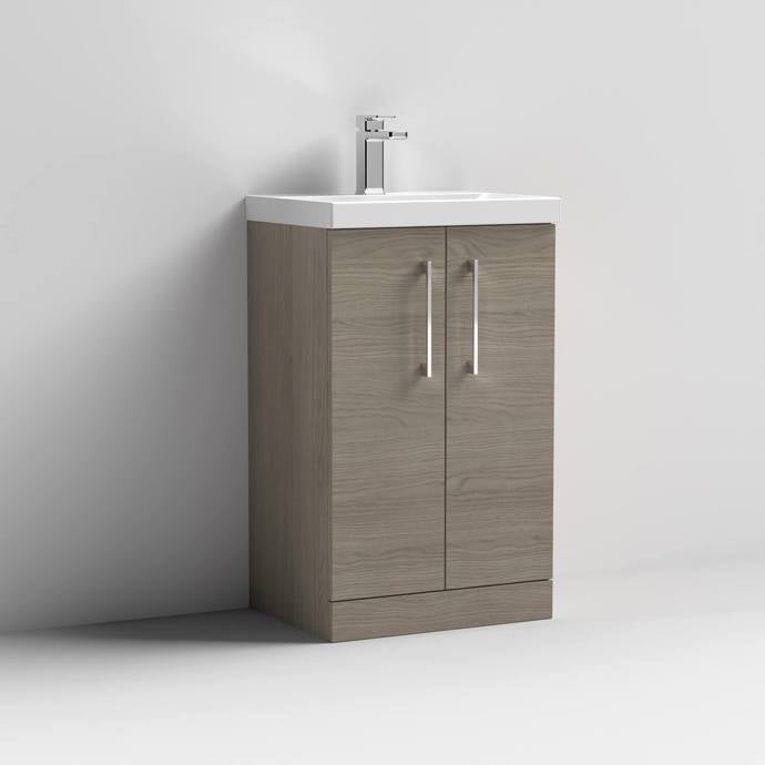 Nuie Arno 800mm Floor Standing 2 Door Vanity & Basin