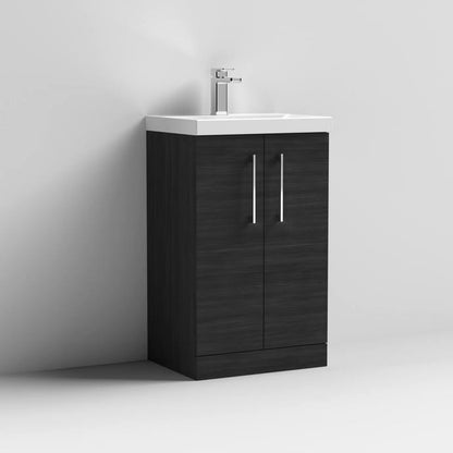 Nuie Arno 500mm Floor Standing 2 Door Vanity & Basin