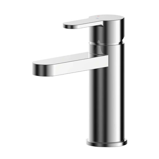 Nuie Arvan Eco Mono Basin Mixer With Push Button Waste