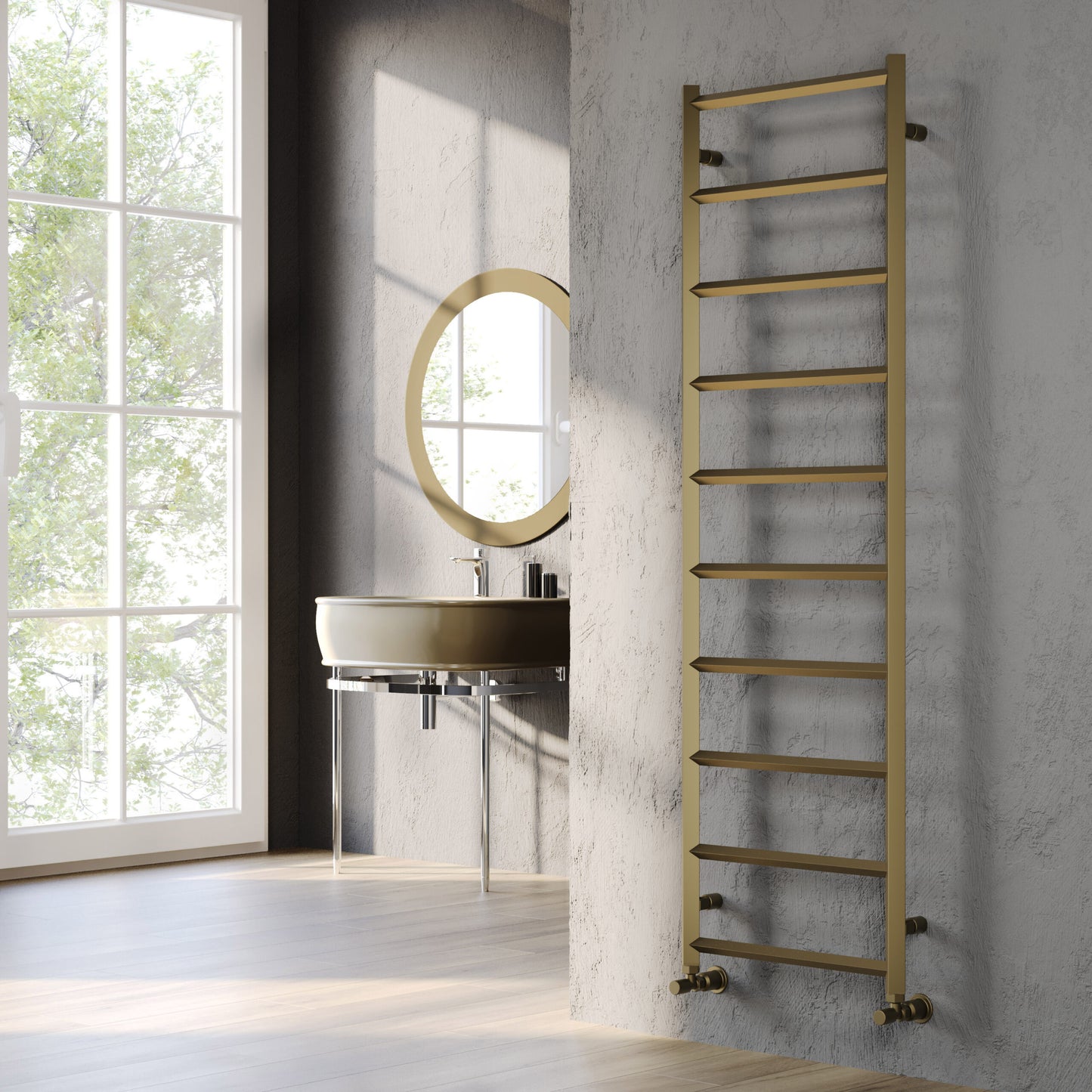 Kartell K-Rad Alberta Aluminium Towel Radiator