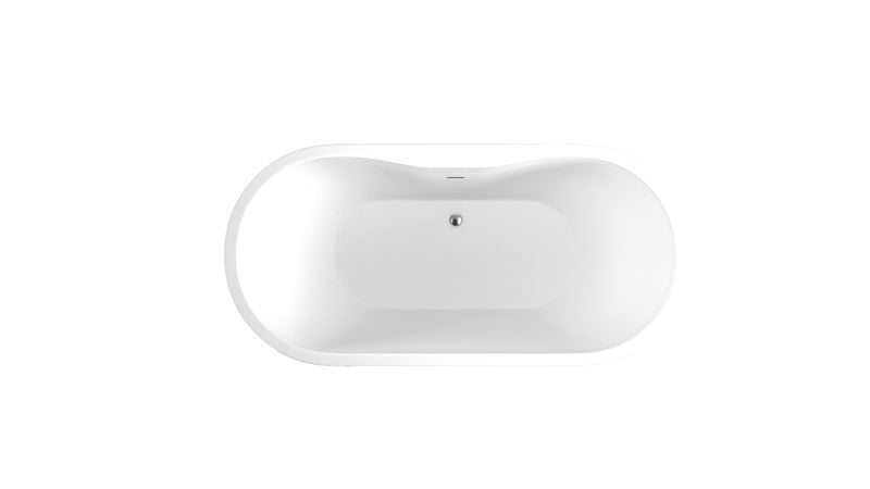 Trojan Alcora Twin Skin double-ended Bath with waste