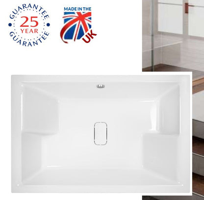 Trojan Amare Super Deep Twin person 1800 x 1200mm Inset Bath