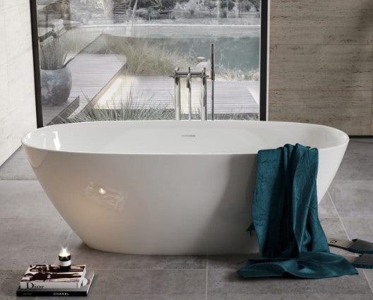 Roca Ariane Stonex 1650 x 750mm Oval Bath