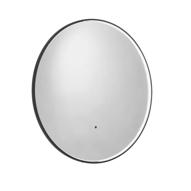 Tavistock Aurora Black Frame Illuminated Mirror