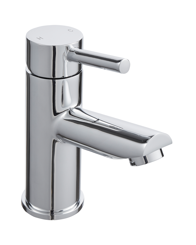 Kartell Aztec Mono Basin Mixer with push waste