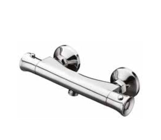 Scudo Exposed Thermostatic Shower Valve - Chrome