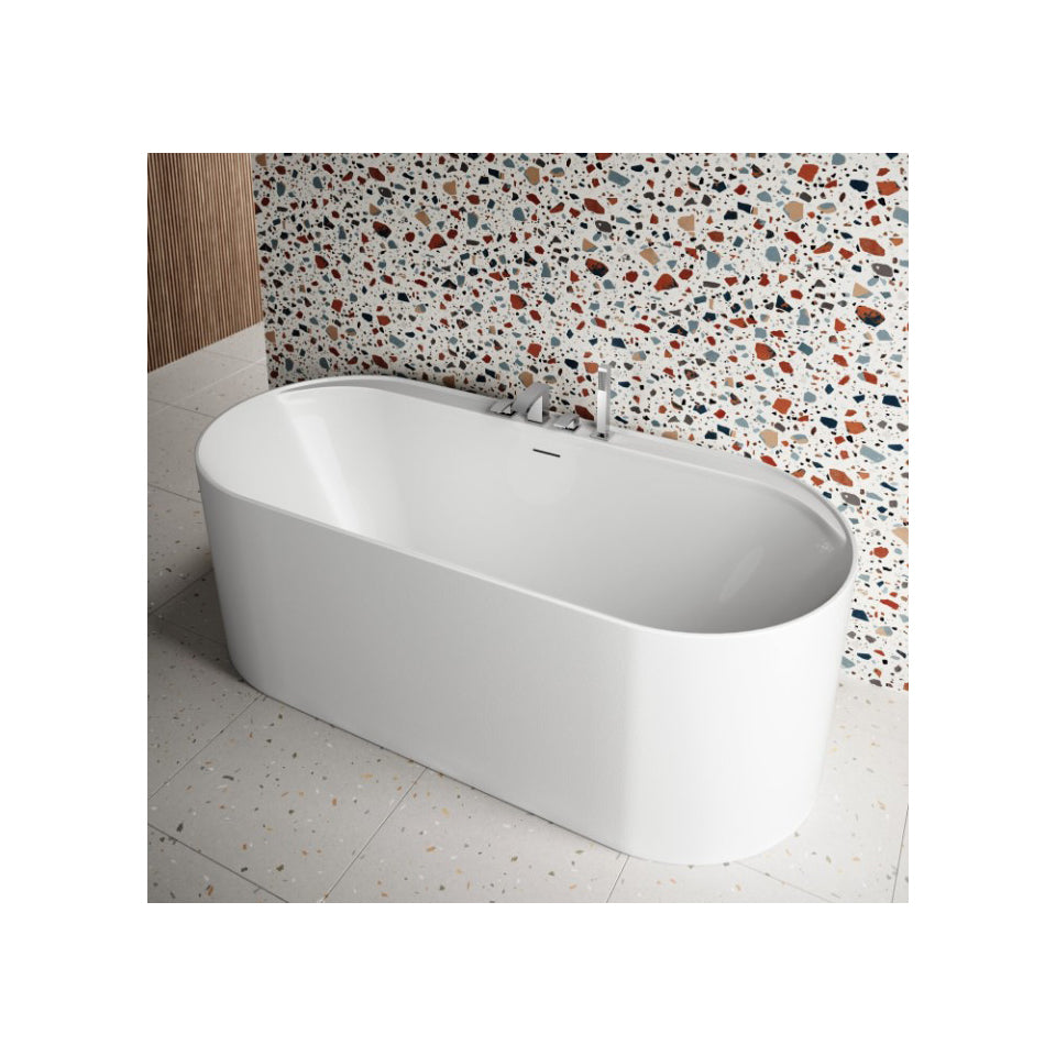 Scudo Tutto FS Bath 1700 x 750 x 580mm White