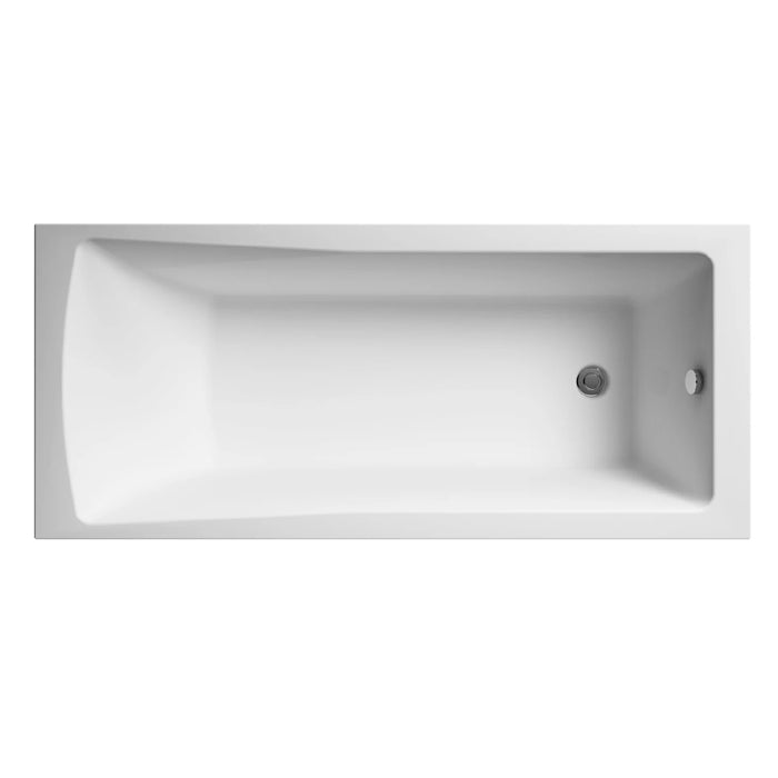 Nuie Linton Eternalite Square Single Ended Bath