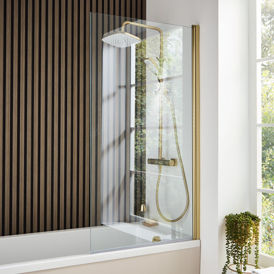 Kartell Square Bath Screen Brass