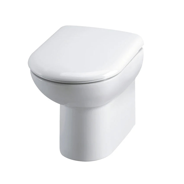 Nuie Lawton D-Shape Back to Wall Toilet