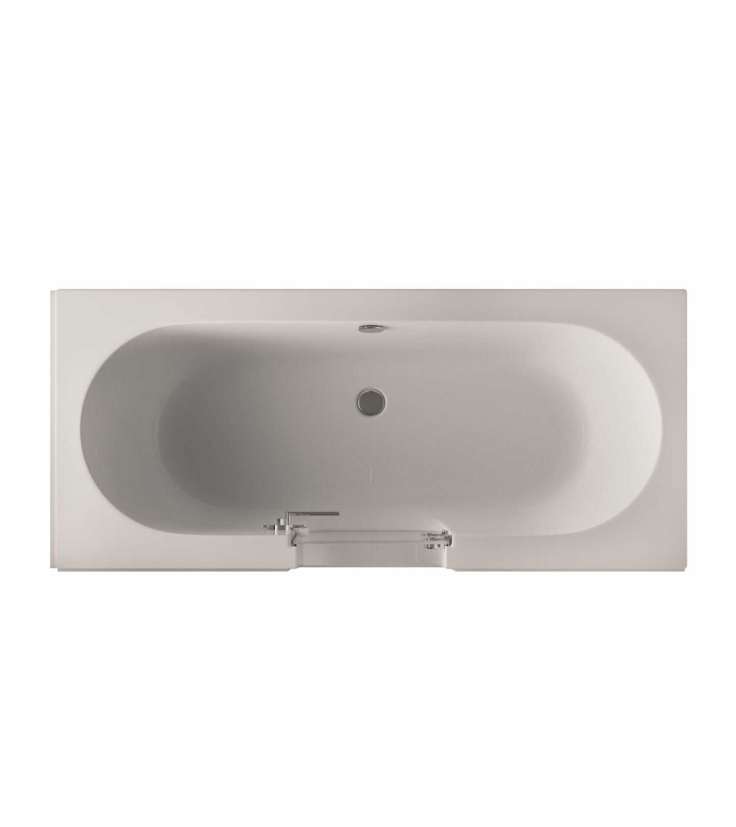 Trojan Cascade Anti-slip base Single/Double Ended Bath with Low threshold door