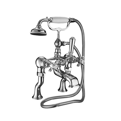 Imperial Edwardian deck mounted Bath shower mixer