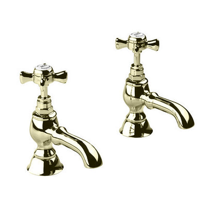 Imperial Edwardian 3/4 Inch Bath Pillar Taps