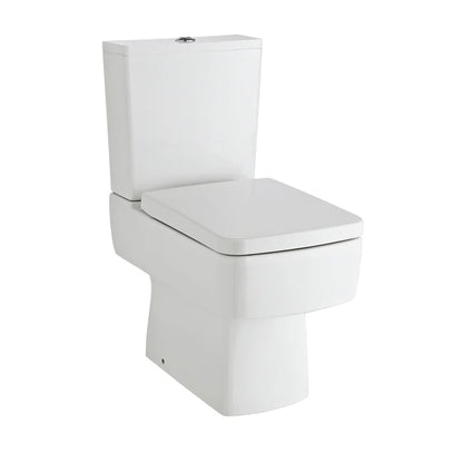 Nuie Bliss Compact Semi-Flush to Wall Toilet & Cistern