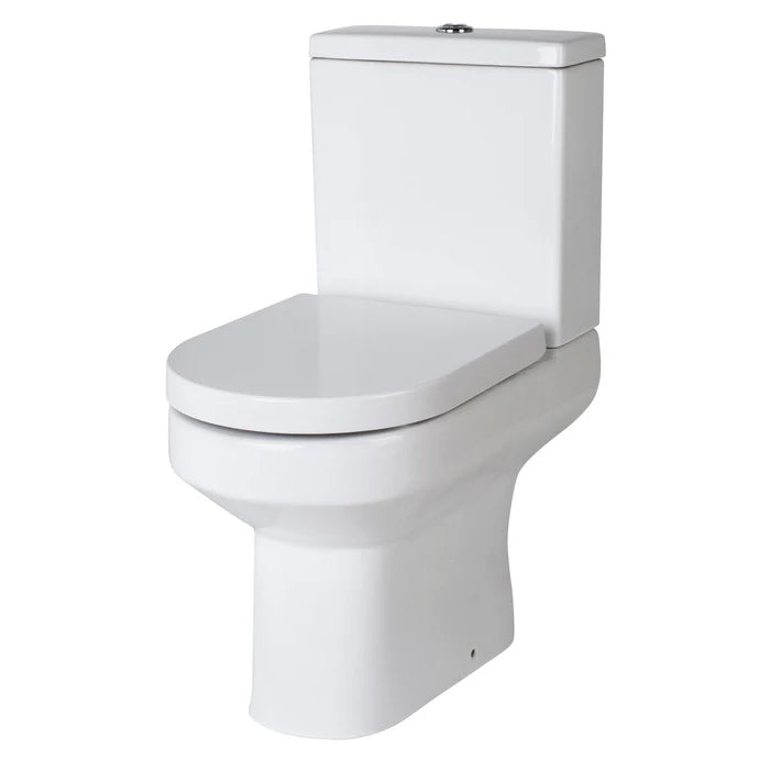 Nuie Harmony Semi Flush to Wall Toilet & Cistern