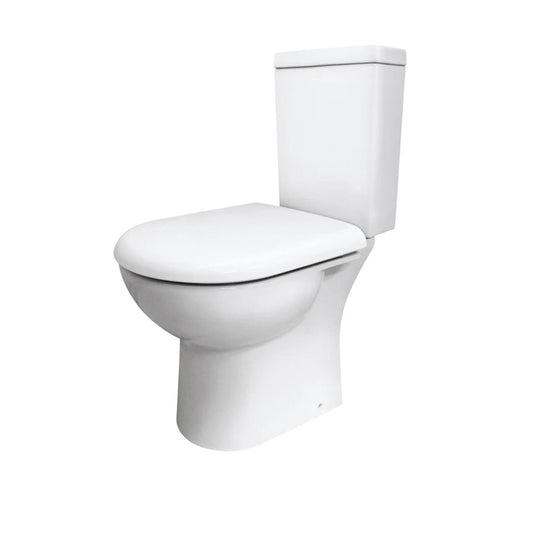 Nuie Provost Compact Toilet, Cistern & Fittings