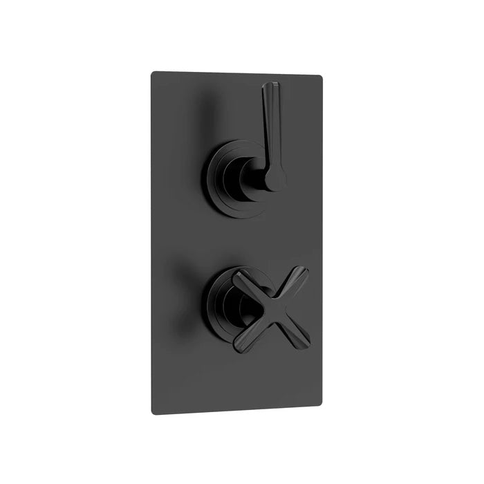 Nuie Aztec Twin Thermostatic Shower Valve