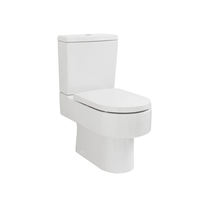 Nuie Ambrose Semi Flush to Wall Toilet & Cistern