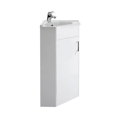 Nuie Mayford 555mm 1 Door Corner Cabinet & Basin